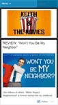 Mobile Screenshot of keithandthemovies.com